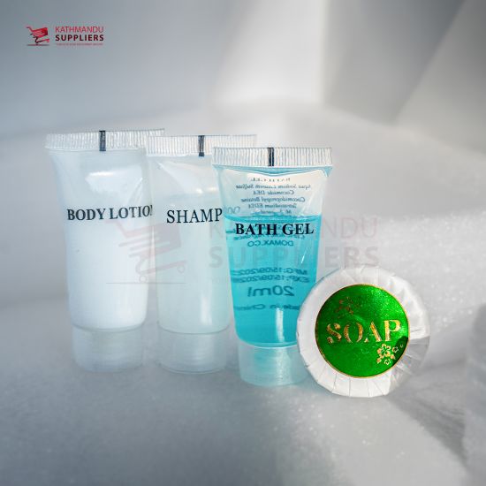 Body Lotion, Soap Shampoo and Bath Gel For Hotel and Resorts