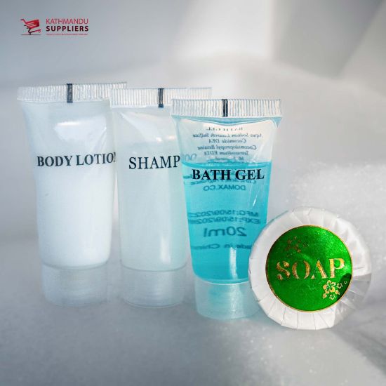 Body Lotion, Soap Shampoo and Bath Gel For Hotel and Resorts