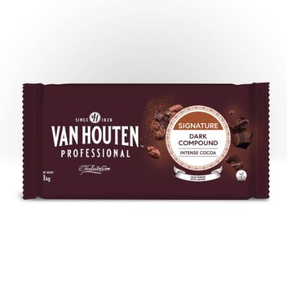 Picture of VanHouten Dark chocolate compound 