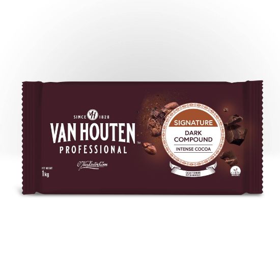 Picture of VanHouten Dark chocolate compound 