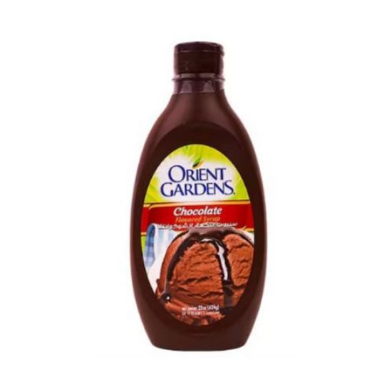 Picture of Chocolate Syrup Orient garden.
