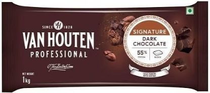 Picture of Van Houten Dark Chocolate 55% Cocoa.